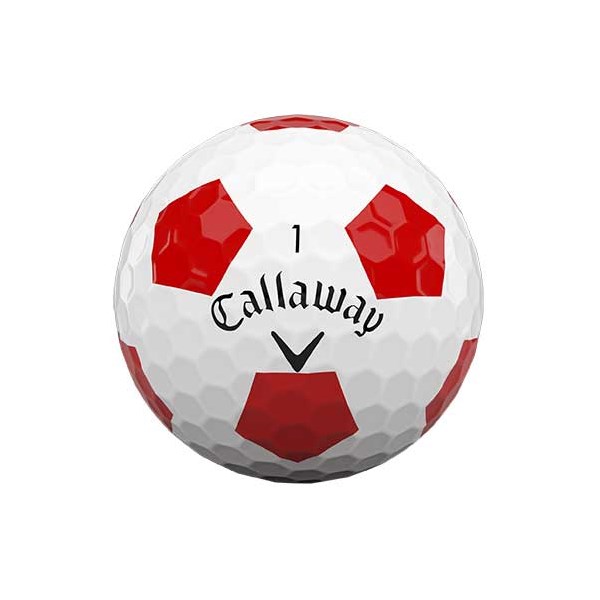 Callaway Chrome Soft Truvis Red Golf Balls (12 Balls) - Golfonline
