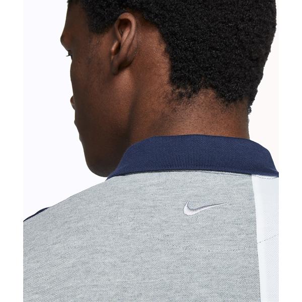 collarless nike polo