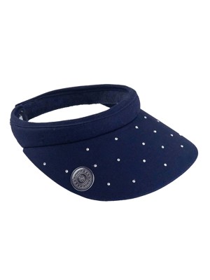 Ladies Crystal Clip Visor With Ball Marker