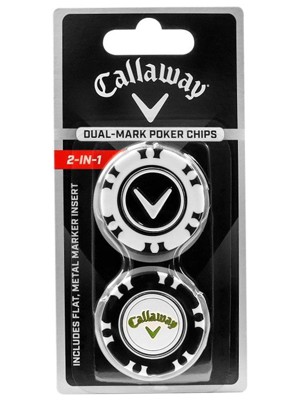 Callaway Dual Mark Poker Chip Ball Markers