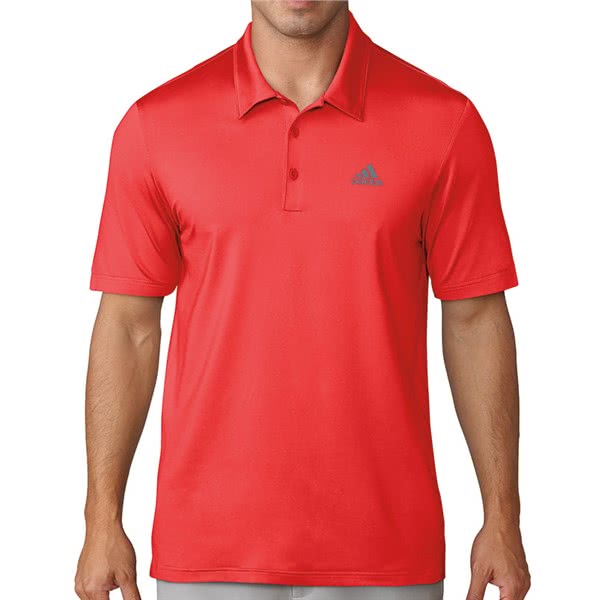 adidas Mens Ultimate 365 Solid Polo Shirt (Logo on Chest) - Golfonline