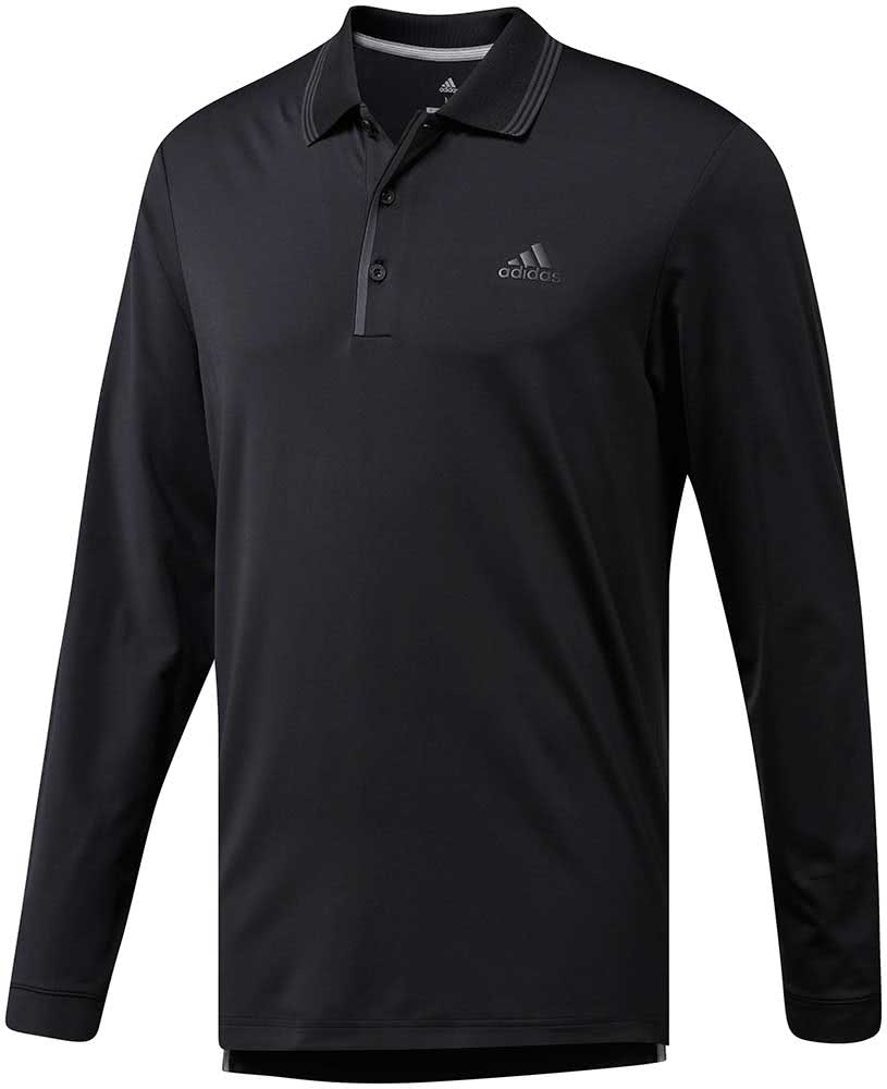 Adidas Ultimate Long Sleeve Polo Shirt | Golfonline