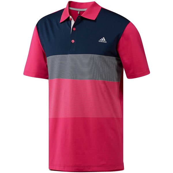 Adidas Colour Block Polo Shirt | Golfonline