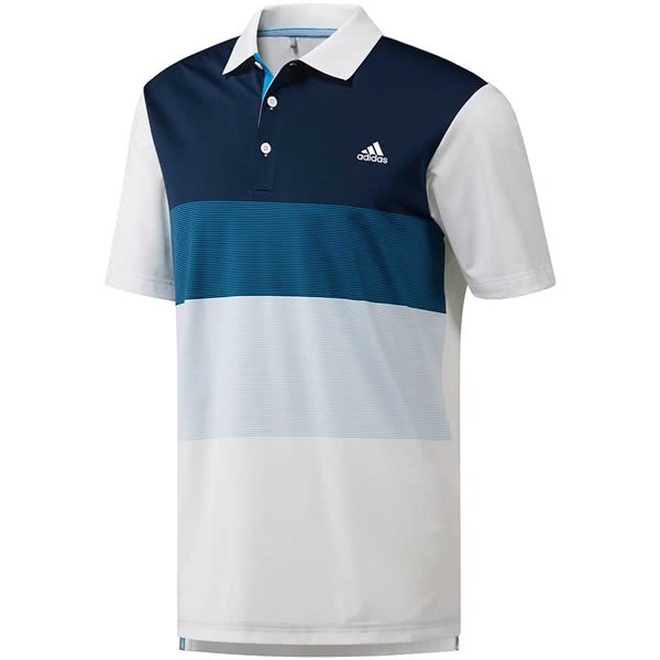 Adidas Colour Block Polo Shirt | Golfonline