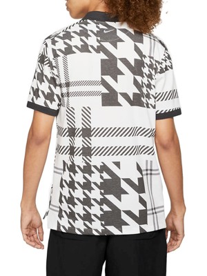 Nike Mens Slim-Fit Checked Polo Shirt