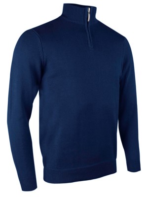 Glenmuir Mens Devon Zip Neck Sweater
