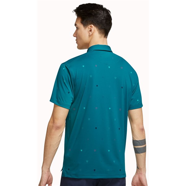 Nike Mens Dri-Fit Player Heritage Print Polo Shirt - Golfonline