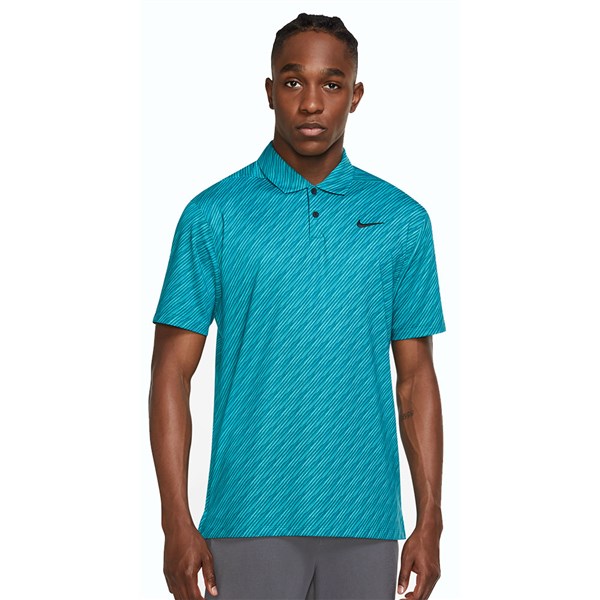Nike Mens Dri-Fit Vapor Stripe Short Sleeve Polo Shirt - Golfonline