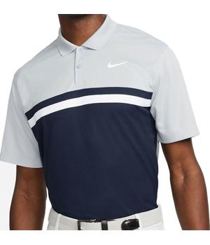 Men's dri-fit colorblock outlet polo shirt