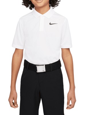 Nike Juniors Dri-Fit Victory Short Sleeve Solid Polo Shirt