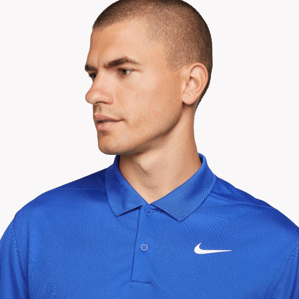 Nike Mens DriFIT Victory LongSleeve Golf Polo Shirt