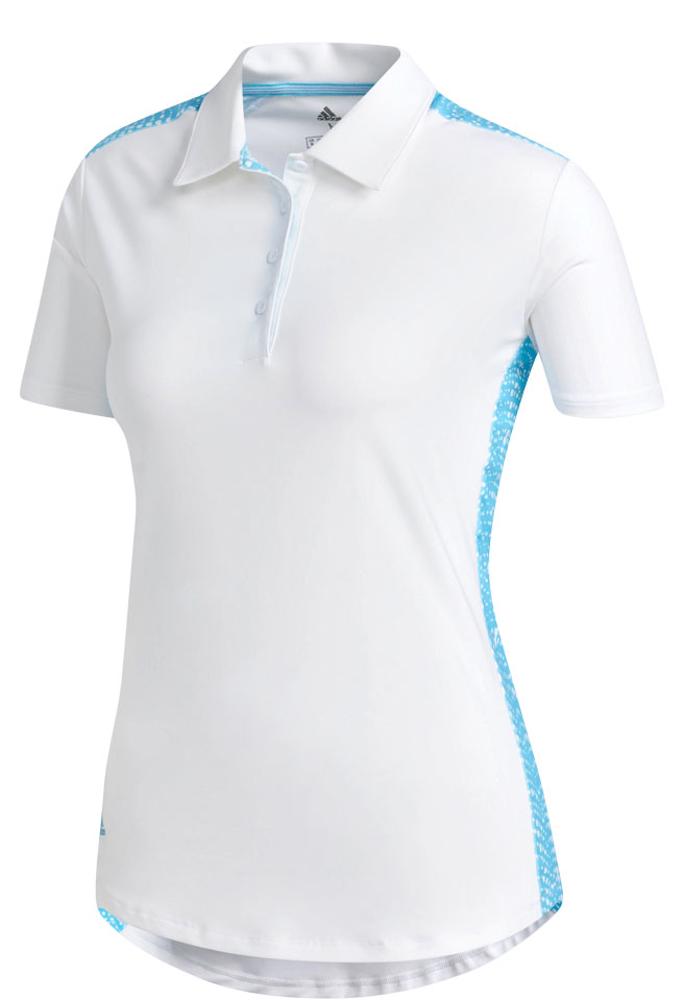 adidas Ladies Ultimate Novelty SS Polo Shirt - Golfonline