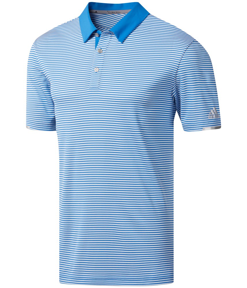 adidas Mens ClimaChill Tonal Stripe Polo Shirt 2019 - Golfonline