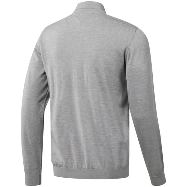 adidas Mens adipure Refined Quarter Zip Sweater - Golfonline