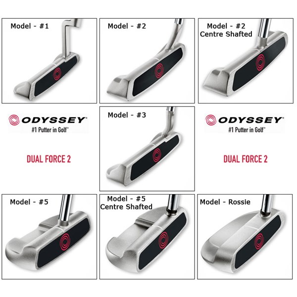 Odyssey Dual Force 2 Putters 2007