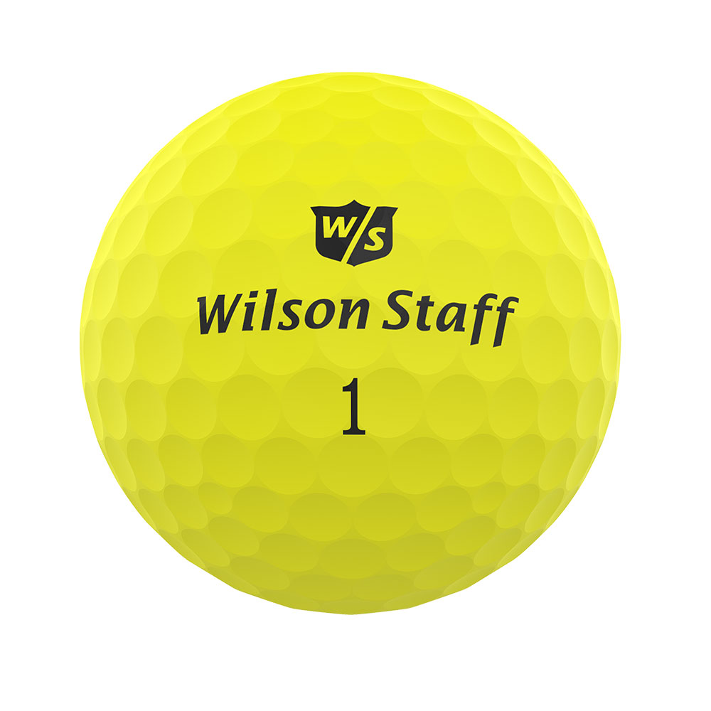 Wilson ultra yellow golf balls