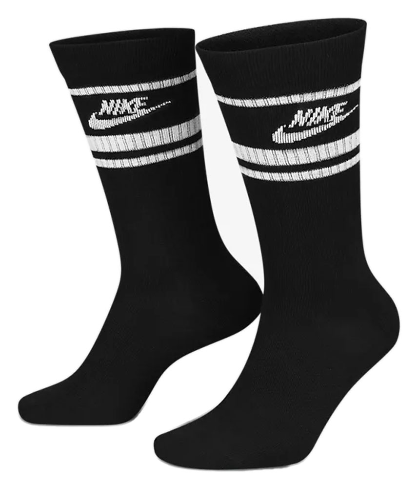 Nike Mens Sportswear Everyday Essential Crew Socks (3 Pairs)