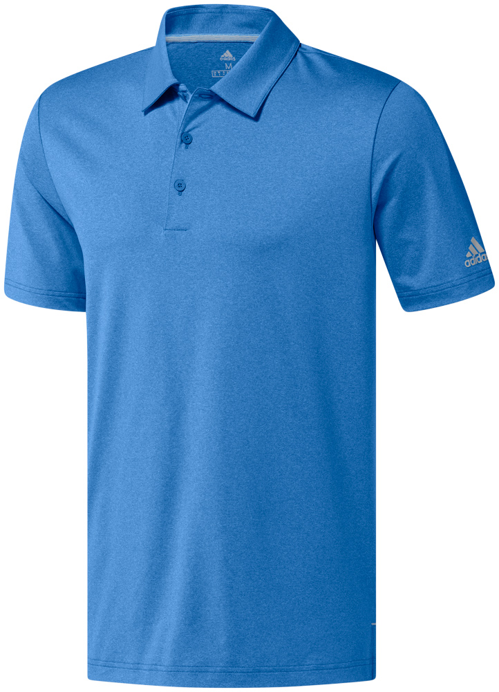 adidas Mens Ultimate 365 Heather Polo (Logo on Chest) - Golfonline