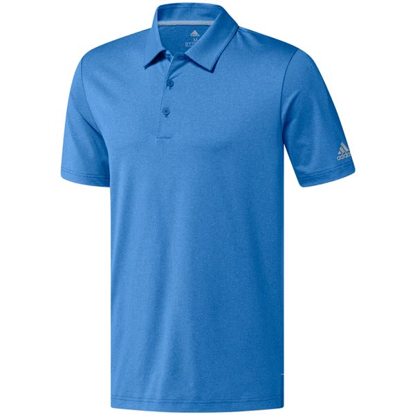 adidas Mens Ultimate 365 Heather Polo (Logo on Chest) - Golfonline