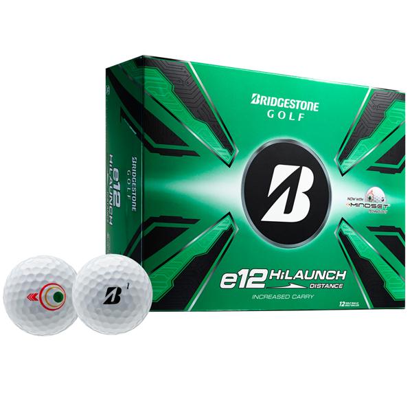 Bridgestone e12 High Launch Mindset Golf Balls (12 Balls)
