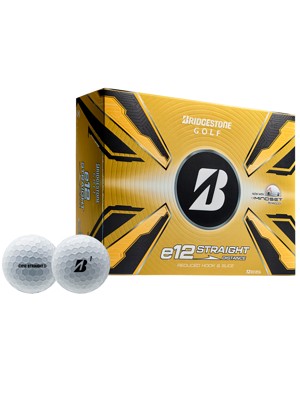 Bridgestone e12 Straight Mindset Golf Balls (12 Balls)