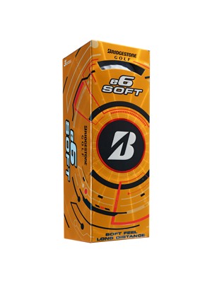 Bridgestone e6 Soft White Golf Balls (12 Balls)