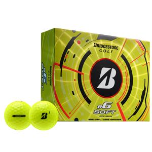 Bridgestone e6 Soft Yellow Golf Balls 2025