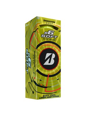 Bridgestone e6 Soft Yellow Golf Balls (12 Balls)