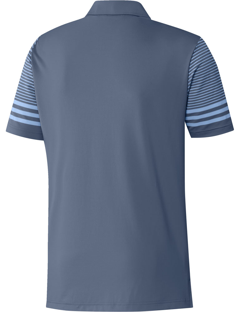 adidas Mens Ultimate Gradient Sleeve Polo Shirt - Golfonline