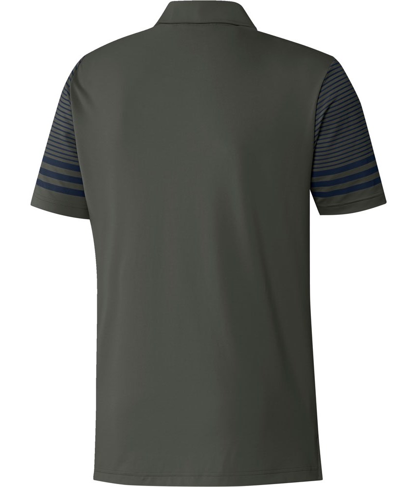 adidas Mens Ultimate Gradient Sleeve Polo Shirt - Golfonline