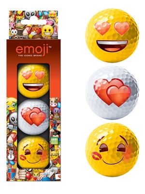 Emoji Golf Balls (3 Balls)
