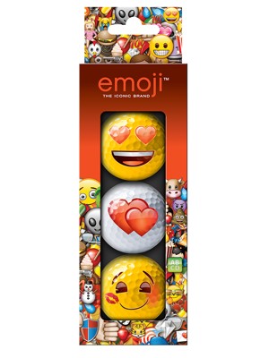Emoji Golf Balls (3 Balls)
