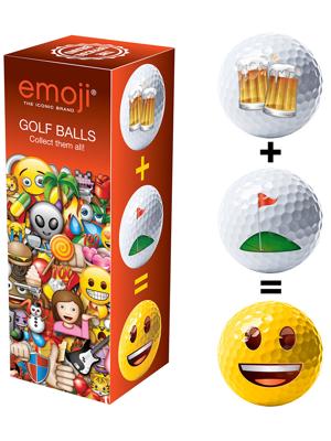 Emoji Golf Balls (3 Balls)