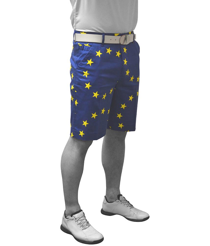 Royal And Awesome Mens Eurostar Shorts | GolfOnline