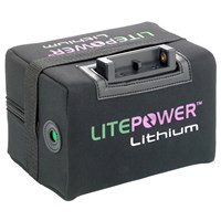 LitePower 22Ah Extended 36 Hole Lithium Battery & Charger