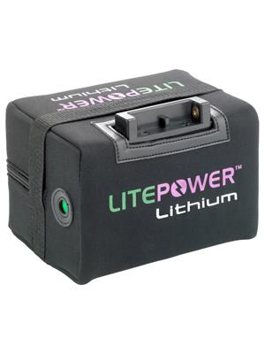 LitePower 22Ah Extended 36 Hole Lithium Battery & Charger