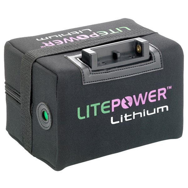 LitePower 22Ah Extended 36 Hole Lithium Battery & Charger