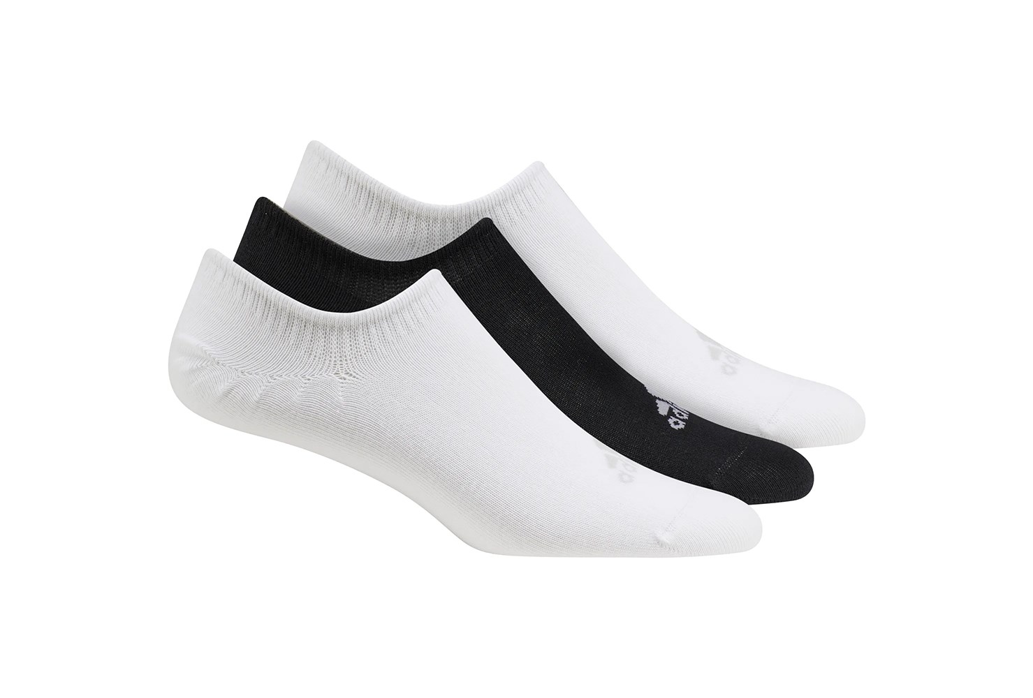 adidas Ladies No Show Socks (3 Pairs) - Golfonline