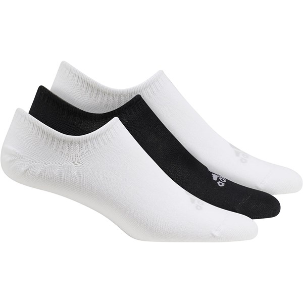 adidas Ladies No Show Socks (3 Pairs) - Golfonline