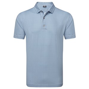 Limited Edition - FootJoy Mens Octagon Print Lisle Polo Shirt - The 152nd Open Collection