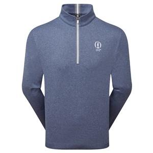 Limited Edition - FootJoy Mens Ribbed 1/4 Zip Chill Out Pullover - The 152nd Open Collection