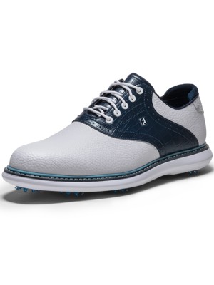 FootJoy Mens Traditions Crocskin Patterned Golf Shoes