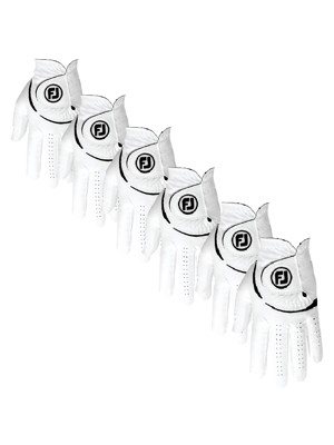 FootJoy Mens WeatherSof Golf Gloves (6 Pack)