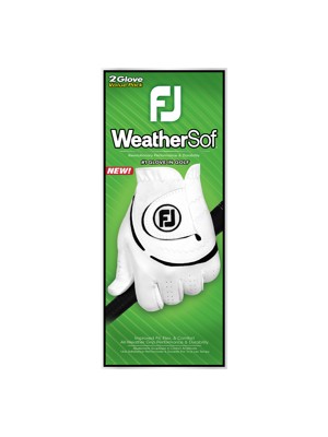 FootJoy Mens WeatherSof Golf Gloves (2 Pack)