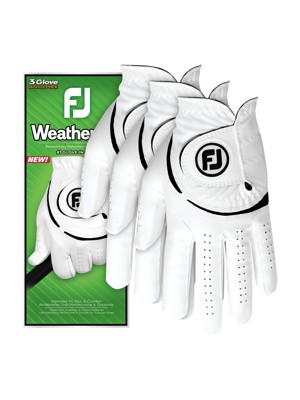 FootJoy Mens WeatherSof Golf Gloves (3 Pack)