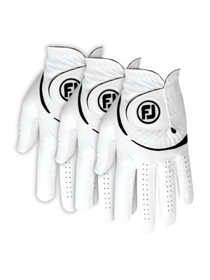 FootJoy Mens WeatherSof Golf Gloves (3 Pack)