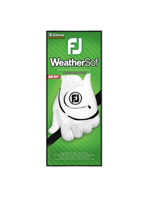 FootJoy Mens WeatherSof Golf Gloves (3 Pack)