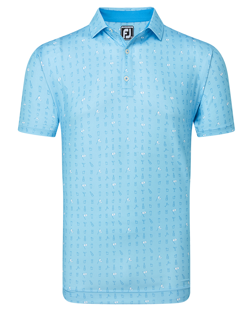 FootJoy Mens The 19th Hole Lisle Polo Shirt - Golfonline