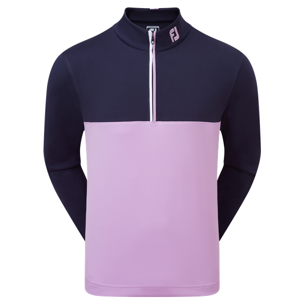 FootJoy Mens Colour Block Chill-Out HZ Pullover