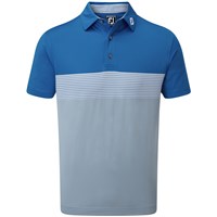 UK Size Large FootJoy Footjoy FJ Mens White Pinstripe Golf T-Shirt 